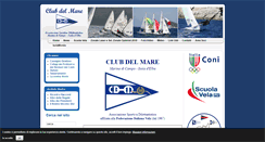 Desktop Screenshot of clubdelmare.it